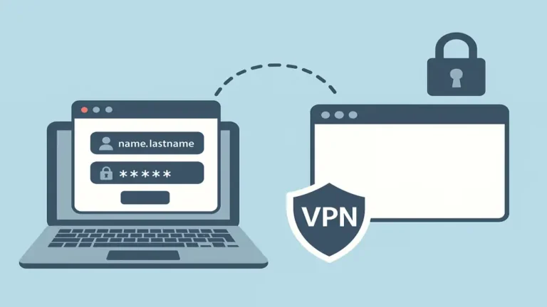 Illustration de la connexion à l’intranet IntraParis via le portail Nomades en télétravail avec accès sécurisé VPN pour les agents de la Ville de Paris
