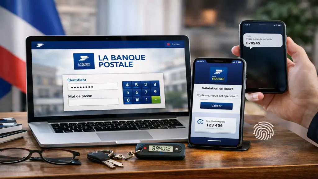 Videoposte : comment se connecter à votre compte La Banque Postale en 2026 1 Connexion sécurisée à l’espace client La Banque Postale sur ordinateur et application mobile avec authentification forte Certicode Plus